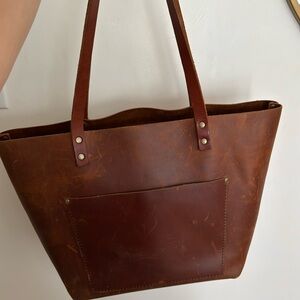Portland Leather tote